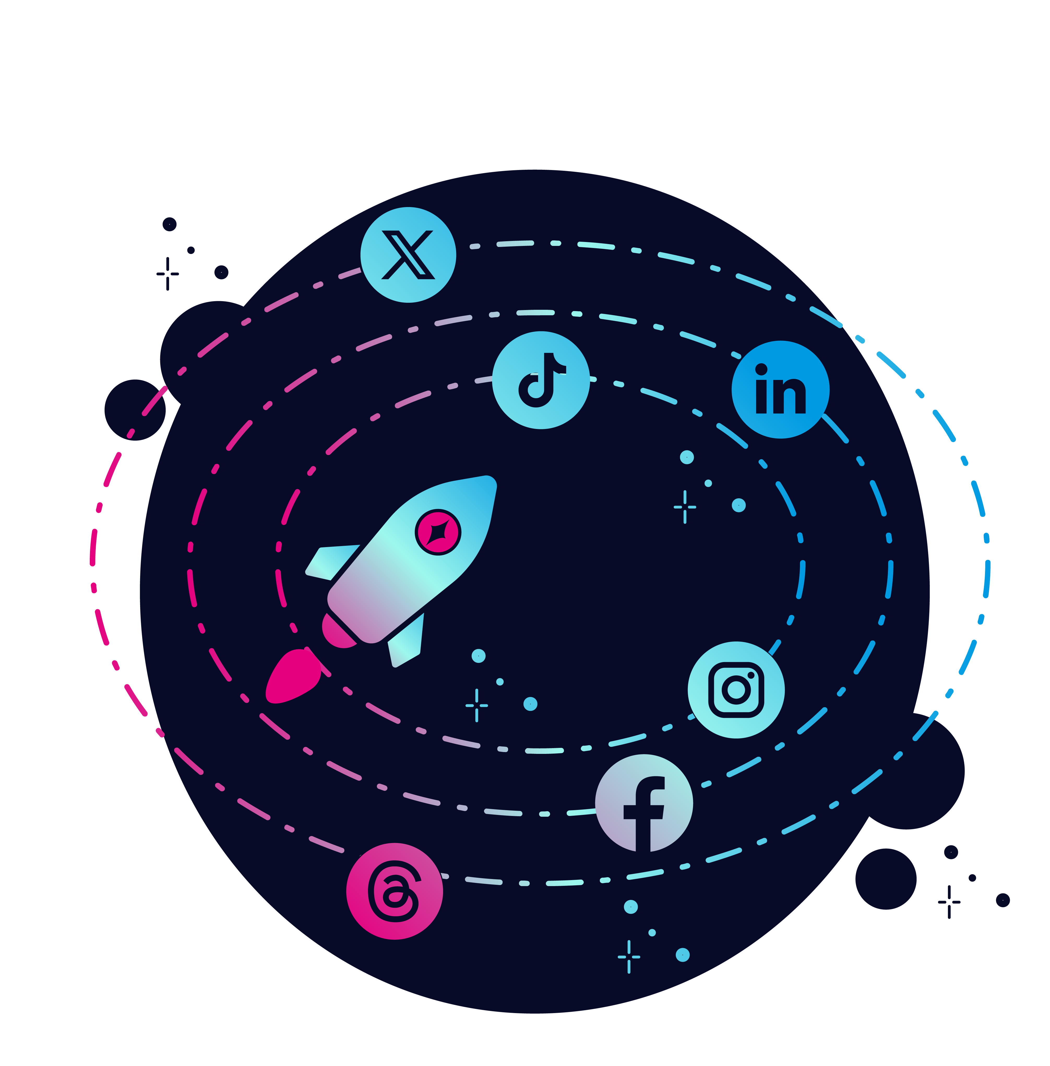 MilkyWay social media